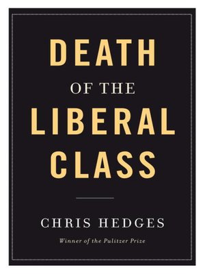 cover image of Death of the Liberal Class